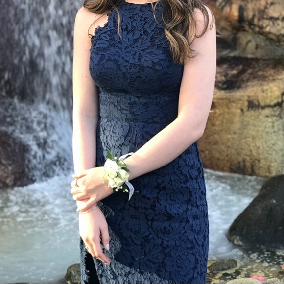 Fame & Partners Dragon Eyes Lace Gown - Picture 3 of 5